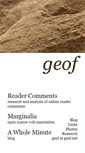 Mobile Screenshot of geof.net